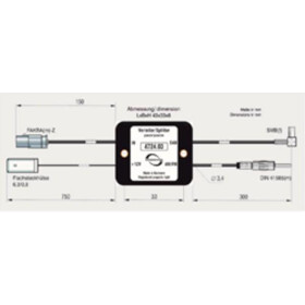 Antenne Bad Blankenburg - Antennensplitter passiv AM/FM, DAB/DAB+ - DIN/SMB
