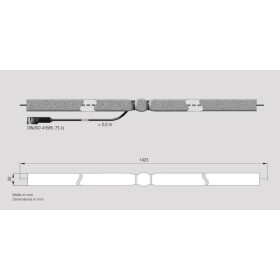 Mobile Radio-Dipolantenne Rundfunk - 2,0m Kabel - 5001.01