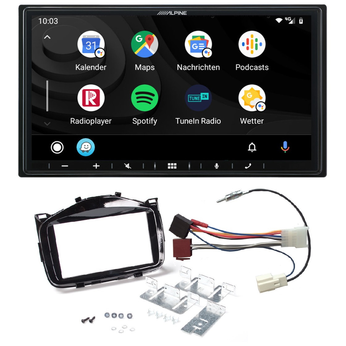 Alpine iLX-W690D 2-DIN Autoradio mit DAB+ / Android Auto / Apple CarPlay