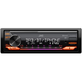 JVC Autoradio KD-X482DBT Bluetooth, DAB, USB, VarioColour