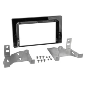 2-DIN Radioblende Toyota Aygo X 04/2022-2023 Klavierlack